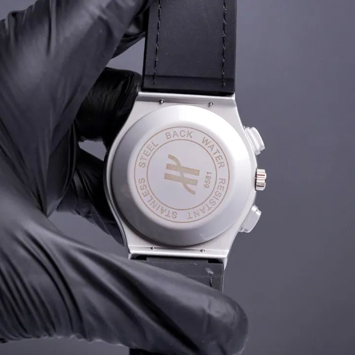 Luxury Skeleton Chronograph Style Watch