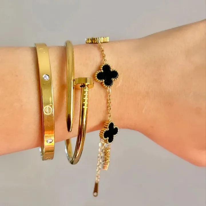 Elegant Triple Bracelet Set