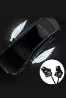 2 PCS Wings Light for Bike and Car Rearview Mirror Welcome Lights,