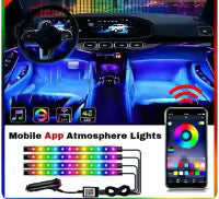 App light RGB atmosphere control Bluetooth (48led) for / cars /bikes/jeep