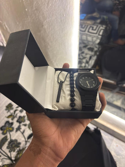 Black Deal Box Arabic Aura Watch Box