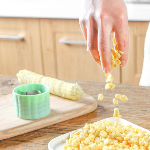 Corn Cob Peeler  Cutter