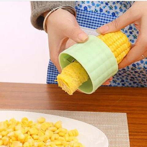Corn Cob Peeler  Cutter
