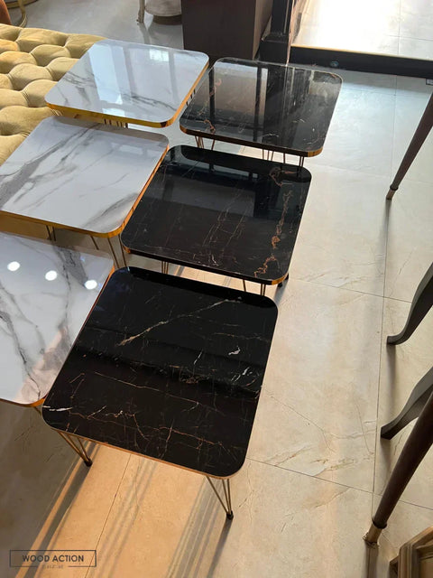 Square Black  table